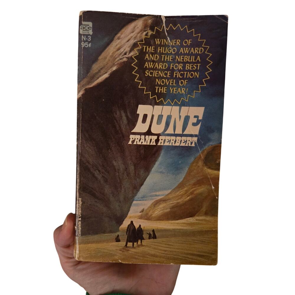 Dune by Frank Herbert 1965 ace books